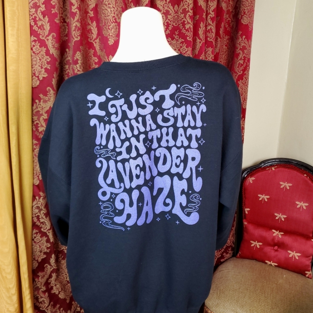 Taylor Swift Lavender Hayes sweatshirt swifty midnights